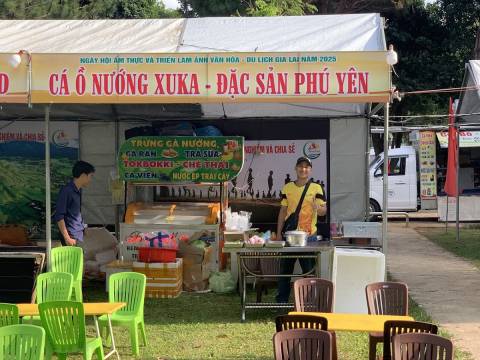 Cá Ồ Nướng Xuka